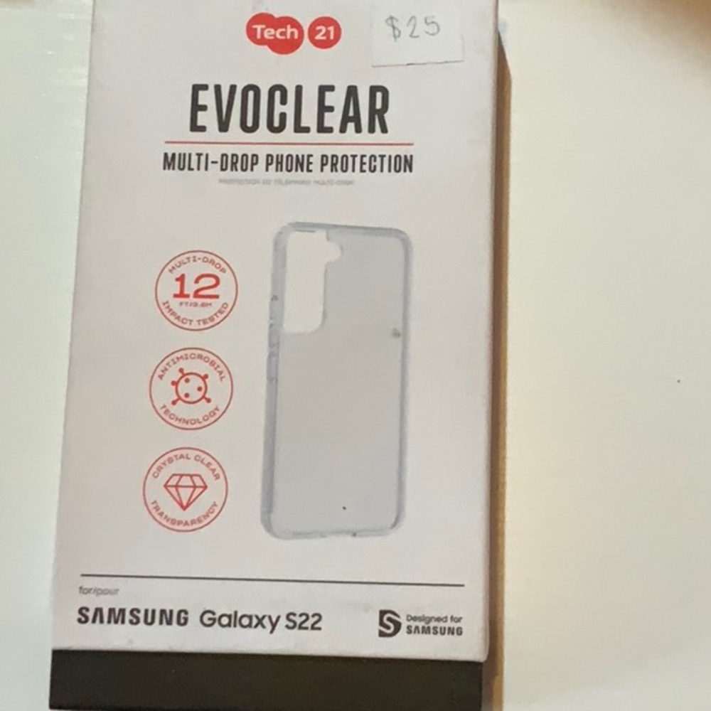 Tech21 Gray Phone Case for Samsung Galaxy S22